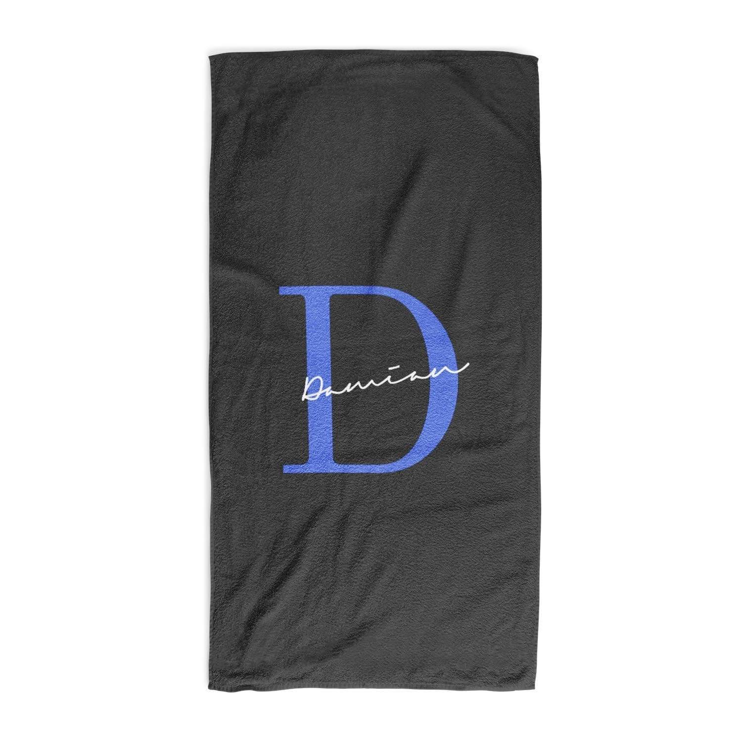 Name and Initial Personalised Towel